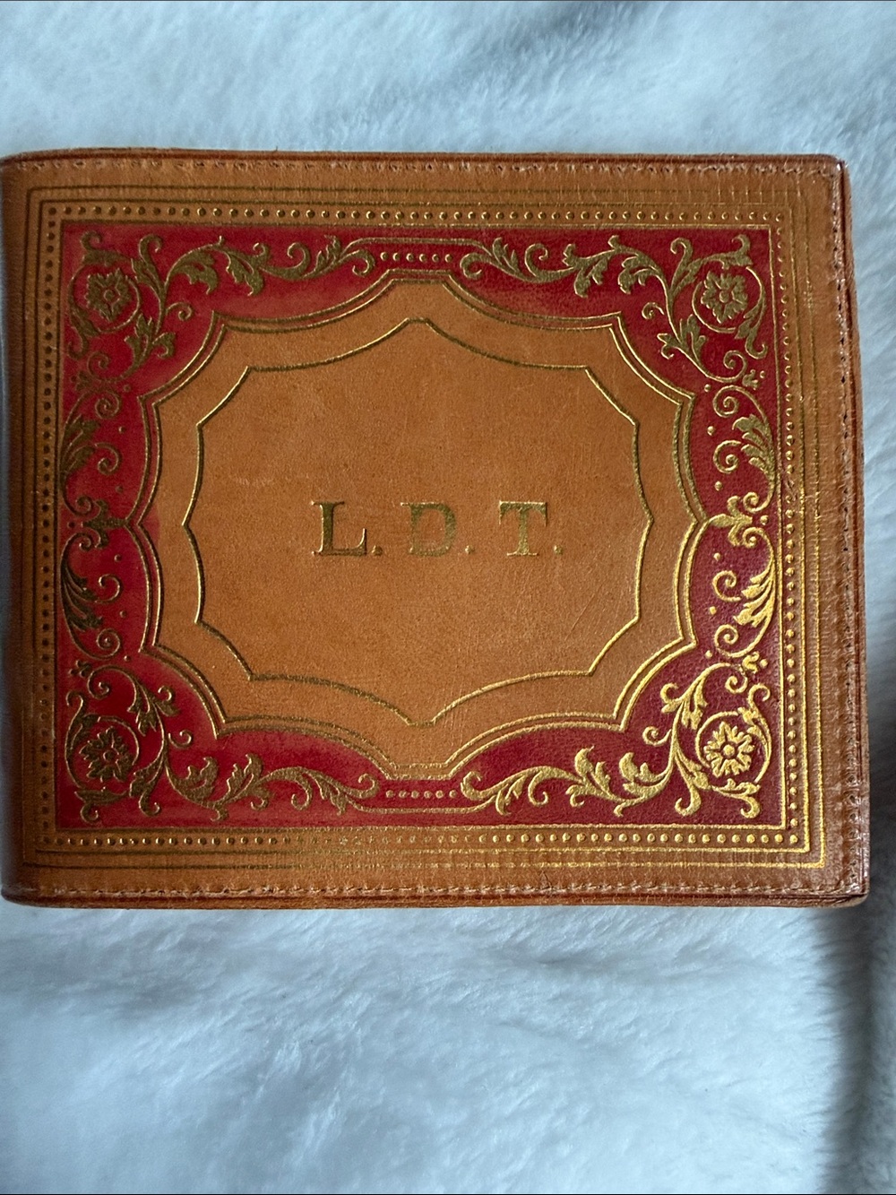 Leather wallet “made in Italy” GUC